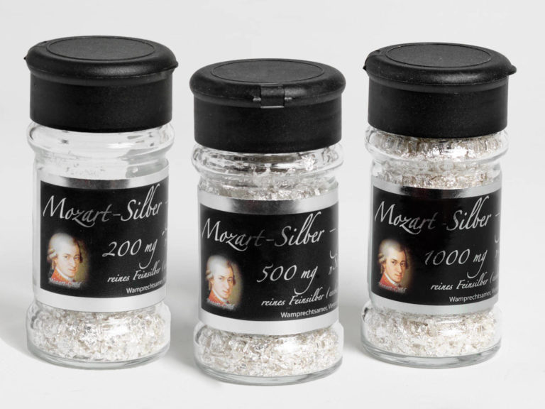 Essbares Blattsilber 60x60mm - 20 Stück In Lebensmittelqualität